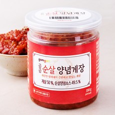 곰곰 순살양념게장 (냉동), 350g, 1개