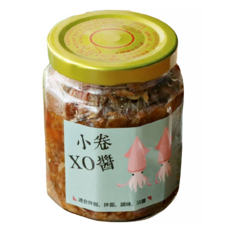 左邊口袋 小卷XO醬, 澎湖直送, 純手工現炒製作, 240g, 1罐