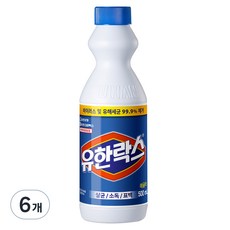 유한락스 레귤러, 500ml, 6개 - 로크