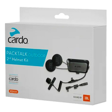 Cardo PACKTALK OUTDOOR JBL 音響套裝, 黑色, 1組