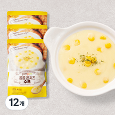 곰곰 콘치즈 수프, 190g, 12개