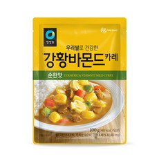 청정원 우리쌀 강황바몬드 카레 순한맛, 100g, 1개