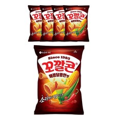 꼬깔콘 매콤달콤한맛, 67g, 5개