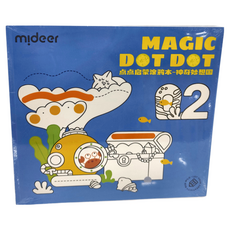 點點啟蒙塗鴉本 : 神奇妙想國 LEVEL 2 搭配mideer魔法點點筆使用, mideer