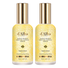 달바 화이트 트러플 퍼스트 오일 캡슐 세럼, 100ml, 2개