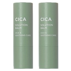 TONYMOLY 積雪草鎮靜精華棒 CICA SOLUTION BALM 積雪草舒緩護理, 10g, 2支