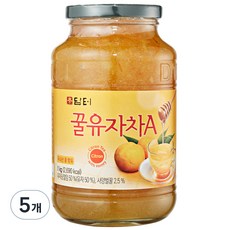 담터 꿀유자차A, 1kg, 1개입, 5개