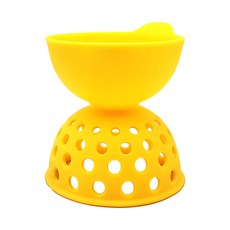 OXO 水波蛋神器, 高耐熱矽膠, 適用洗碗機, 1個, Yellow