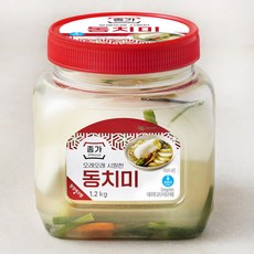 종가집 오래오래 시원한 동치미, 1.2kg, 1개