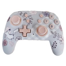 PowerA Nano 增強款 藍牙5.0 無線遊戲手把 皮卡丘花園 Nintendo Switch 遊戲控制器, 1盒