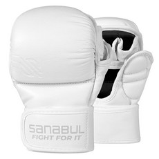 사나불 배틀 포지드 스파링 MMA글러브, 화이트, 1세트 화이트, 1세트