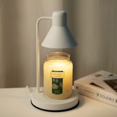 the Sweet 香氛蠟燭融蠟燈+香氛蠟燭+燈泡 2入組, Clean Cotton, 白色