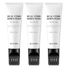 SEVENPM 自助男性真髮梳 下巴燙, 100ml, 3個