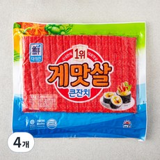 대림선 게맛살큰잔치, 1kg, 4개