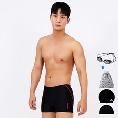 AQUATICA 男款選手用4角泳褲組 BAF03 5入