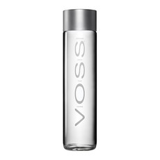 VOSS 芙絲 挪威天然氣泡礦泉水 玻璃瓶裝 800ml, 375ml, 1瓶
