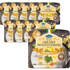 폰타나 크리미 포테이토 치즈 전자레인지용 수프, 180g, 10개