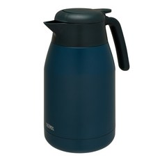 THERMOS 膳魔師 不銹鋼真空保溫壺 1.5L THS-1501-BBK, 上蓋可拆解清洗 廣口設計, 黛藍色, 1個