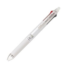PILOT 百樂 FRIXION 三色按鍵魔擦筆, 0.5mm筆芯, 三色筆芯, 擦拭方便, 粉白色, 1支