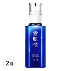 KOSE 高絲 SEKKISEI 雪肌精 乳液, 深層保濕鎖水, 使肌膚透亮, 140ml, 2瓶