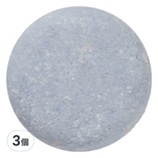 Ann Chen 陳怡安手工皂 康福洗髮餅, 60g, 適合混合性髮質及頭皮不適者，添加薰衣草、迷迭香、洋甘菊精油與青黛粉，舒緩頭皮, 3個