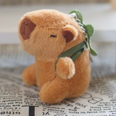 아트조이 카피바라 인형 키링, 12cm, 거북메바라, 1개 카피바라 키링 (거북메바라), 거북메바라, 1개, 12cm