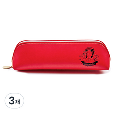 플라잉웨일즈 빨강머리앤 데일리 펜슬 파우치, RED, 3개
