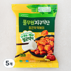 풀무원 지구식단 찰곤약 떡볶이 2인분, 403.7g, 5개