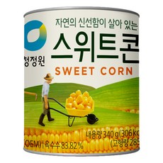 청정원 스위트콘 통조림, 340g, 1개