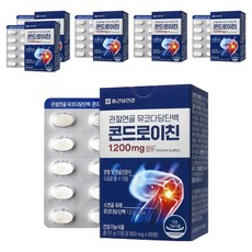 종근당건강 관절연골 뮤코다당단백 콘드로이친, 60정, 6개