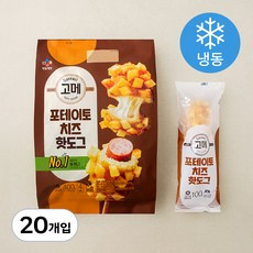고메 포테이토치즈 핫도그 (냉동), 100g, 4개입, 5개