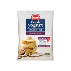 EasiYo 希臘優格粉 百香果口味, 紐西蘭原裝進口, 含乳酸菌, 230g, 1包