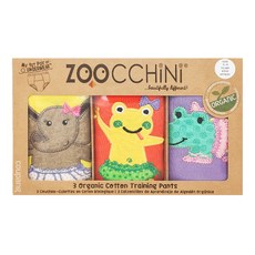 ZOOCCHiNi 有機棉 學習褲/尿布 3件組, 3-4歲, 芭蕾舞女孩, 3~4歲, 1組