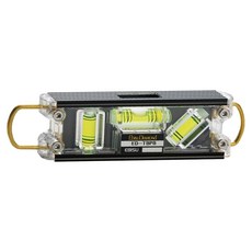 Ebisu DiAMOND Pro-Mini系列 雙掛勾強磁性水平尺 (三泡), 1個