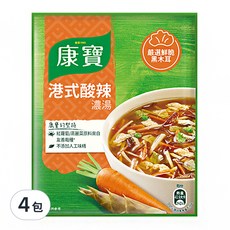 Knorr 康寶 自然原味 港式酸辣, 93.2g, 4包