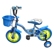 小飛俠兒童腳踏車 + 前籃 7.5kg, 84cm, 水藍色, 1個