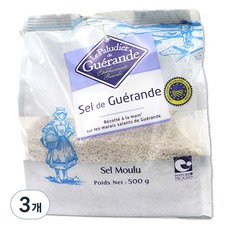 게랑드 가는토판 천일염, 500g, 3개