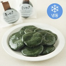 유기방아 쑥개떡 (냉동), 600g, 1개