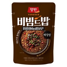 동원 양반 비빔드밥 짜장밥 포켓, 250g, 1개