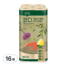 CODI UKP紙漿捲筒式廚房吸油紙巾 227*114mm, 140張, 16捲