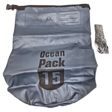 Hisato 防水桶包 單肩包, 黃色灰色黑色, 2L 3L 5L 10L 15L 20L 30L, 灰色