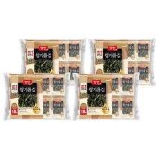 동원 참기름김 식탁 8p, 64g, 4개 4g, 64개