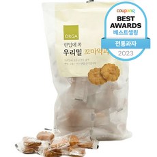 올가홀푸드 한입에 쏙 우리밀 꼬마약과, 400g, 1개