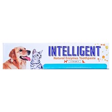 INTELLIGENT 因特力淨 寵物酵素牙膏, 天然酵素, 80g, 1條