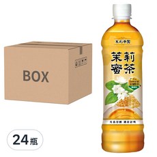 光泉茉莉茶園蜜茶, 香純蜂蜜茉莉花清香, 585ml, 24瓶