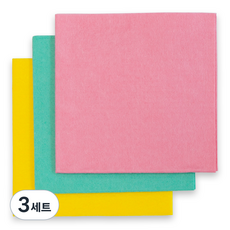 명진 다용도 부직포 행주 3종 세트, 3세트 3세트