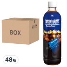 統一 咖啡廣場 調合式冰咖啡, 經典焦糖風味, 甜而不膩, PET瓶裝, 600ml x 24入, 48瓶