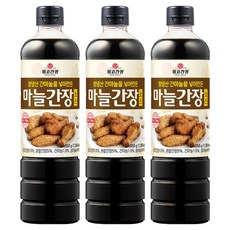몽고간장 마늘 간장 소스, 1.05kg, 3개