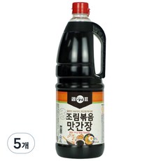 Gompyo 조림볶음 맛간장, 1.7L, 5개
