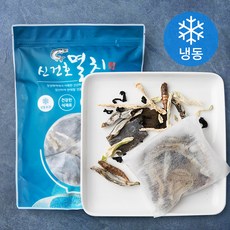 신건호멸치 국내산 5종 통원물 제주무 다시팩 20개입 (냉동), 1팩, 300g